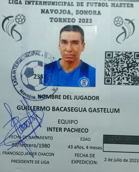 Foto de GUILLERMO BACASEGUA GASTELUM