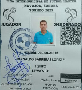 Foto de REYNALDO BARRERAS LOPEZ