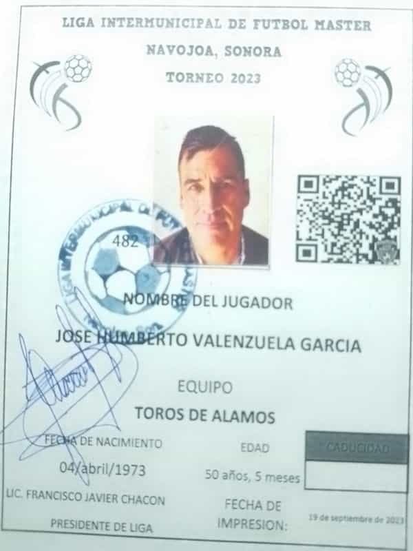Foto de JOSE HUMBERTO VALENZUELA GARCIA